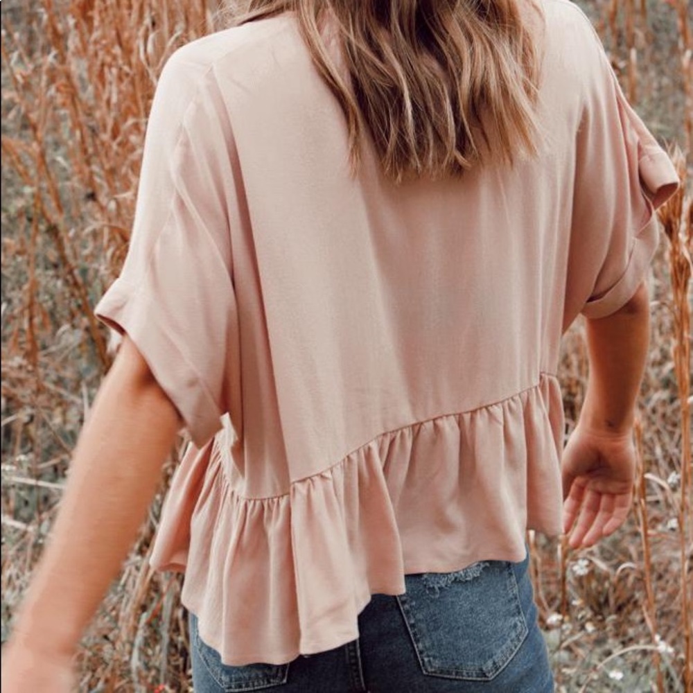 Rose Ruffle Top - Picture 5 of 5
